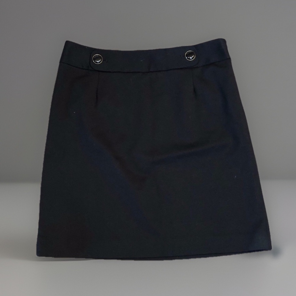 ANN TAYLOR LOFT Black Dressy Skirt